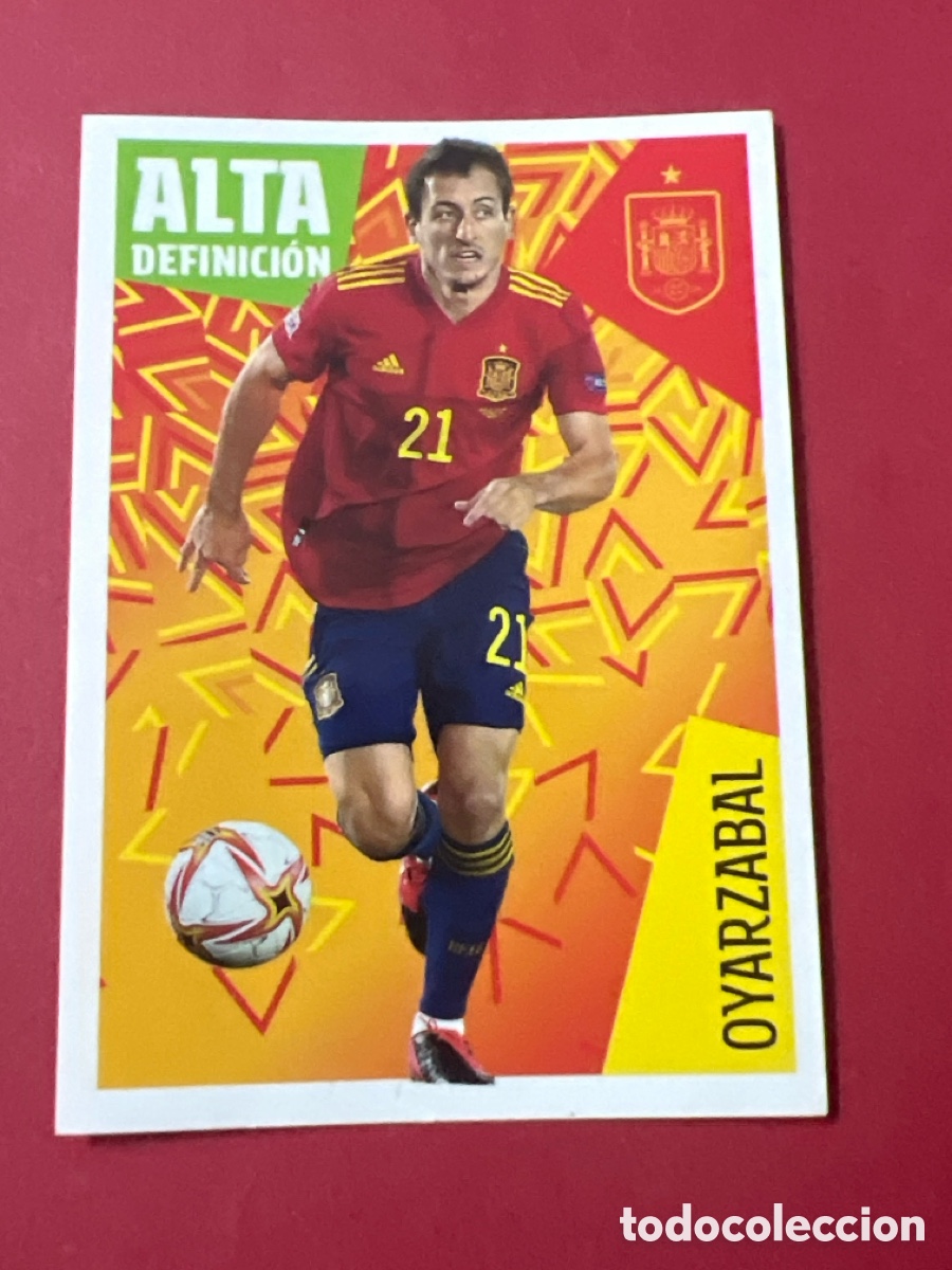 Cromos de F&uacute;tbol: C4546. N&ordm; 36 Oyarz&aacute;bal Espa&ntilde;a Carrefour Los &Iacute;dolos de la Roja 2022