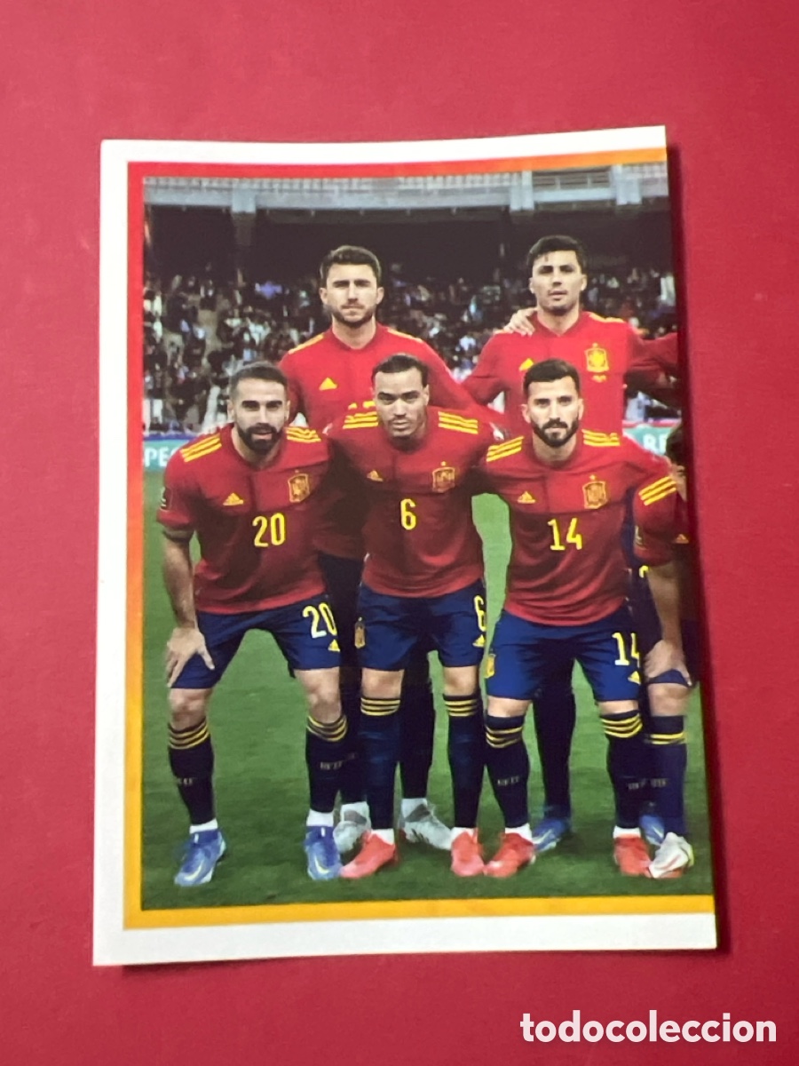Football Stickers: C4552. CROMO STICKER PLANTILLA SELECCI&Oacute;N ESPA&Ntilde;A 3 LOS &Iacute;DOLOS DE LA ROJA + CRACKS MUNDIALES