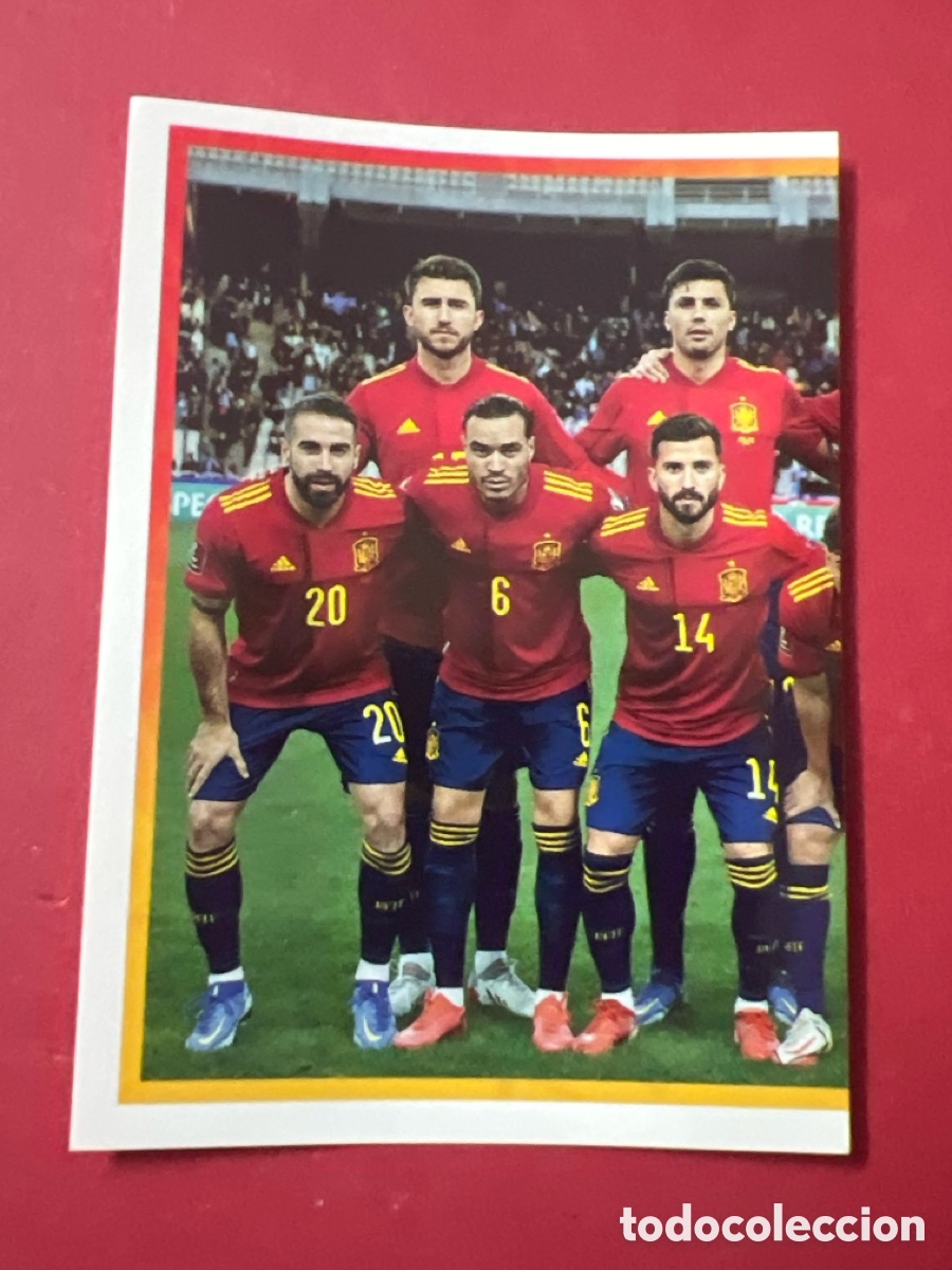 Football Stickers: C4533. CROMO STICKER PLANTILLA SELECCI&Oacute;N ESPA&Ntilde;A 3 LOS &Iacute;DOLOS DE LA ROJA + CRACKS MUNDIALES