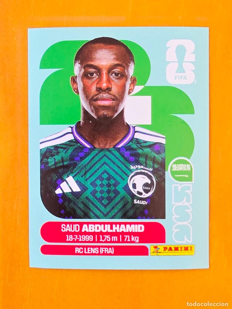 Football Stickers: KSA 4 Saud Abdulhamid, Arabia Saud&iacute;, Panini FIFA World Cup Mundial 2026 Sticker
