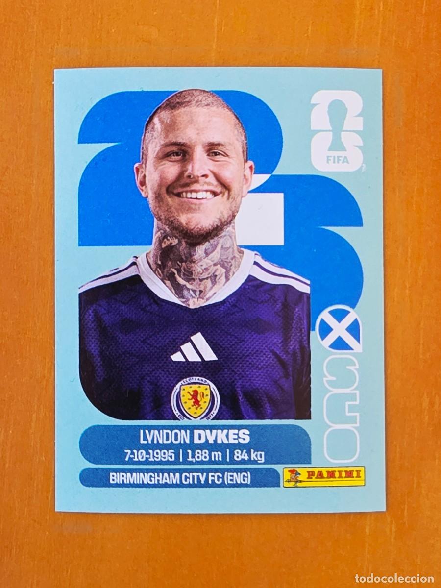 Football Stickers: SCO 18 Lyndon Dykes, Escocia, Panini FIFA World Cup Mundial 2026 Sticker