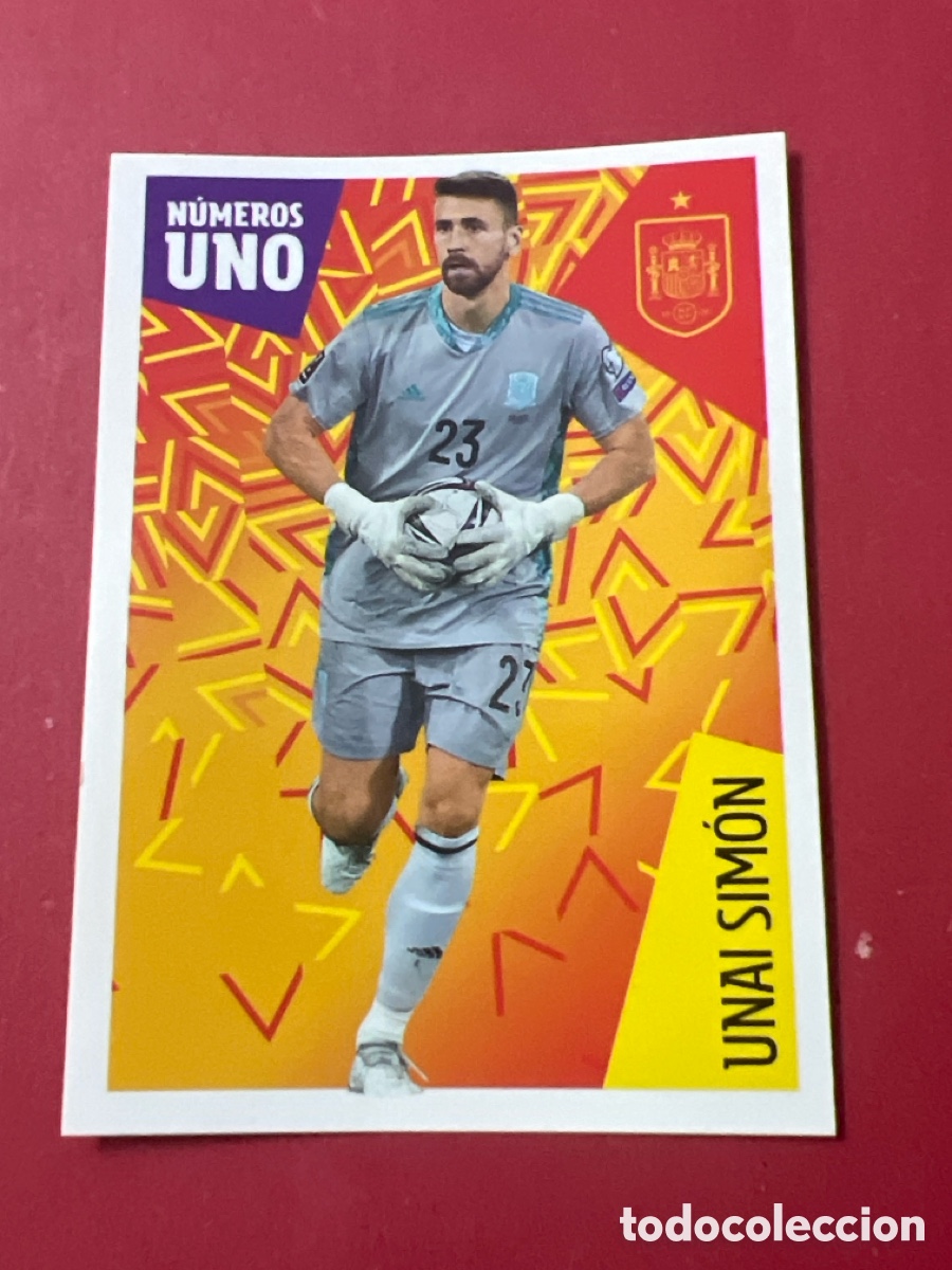 Cromos de F&uacute;tbol: C4564. N&ordm; 8 Unai Sim&oacute;n Espa&ntilde;a Carrefour Los &Iacute;dolos de la Roja 2022