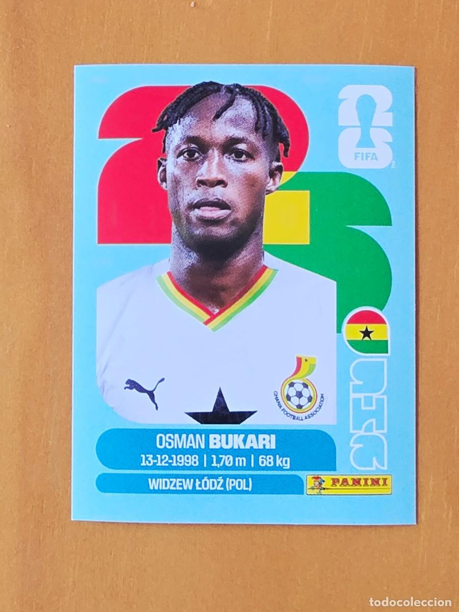 Cartes &agrave; collectionner de Football: GHA 19 Osman Bukari, Ghana, Panini FIFA World Cup Mundial 2026 Sticker