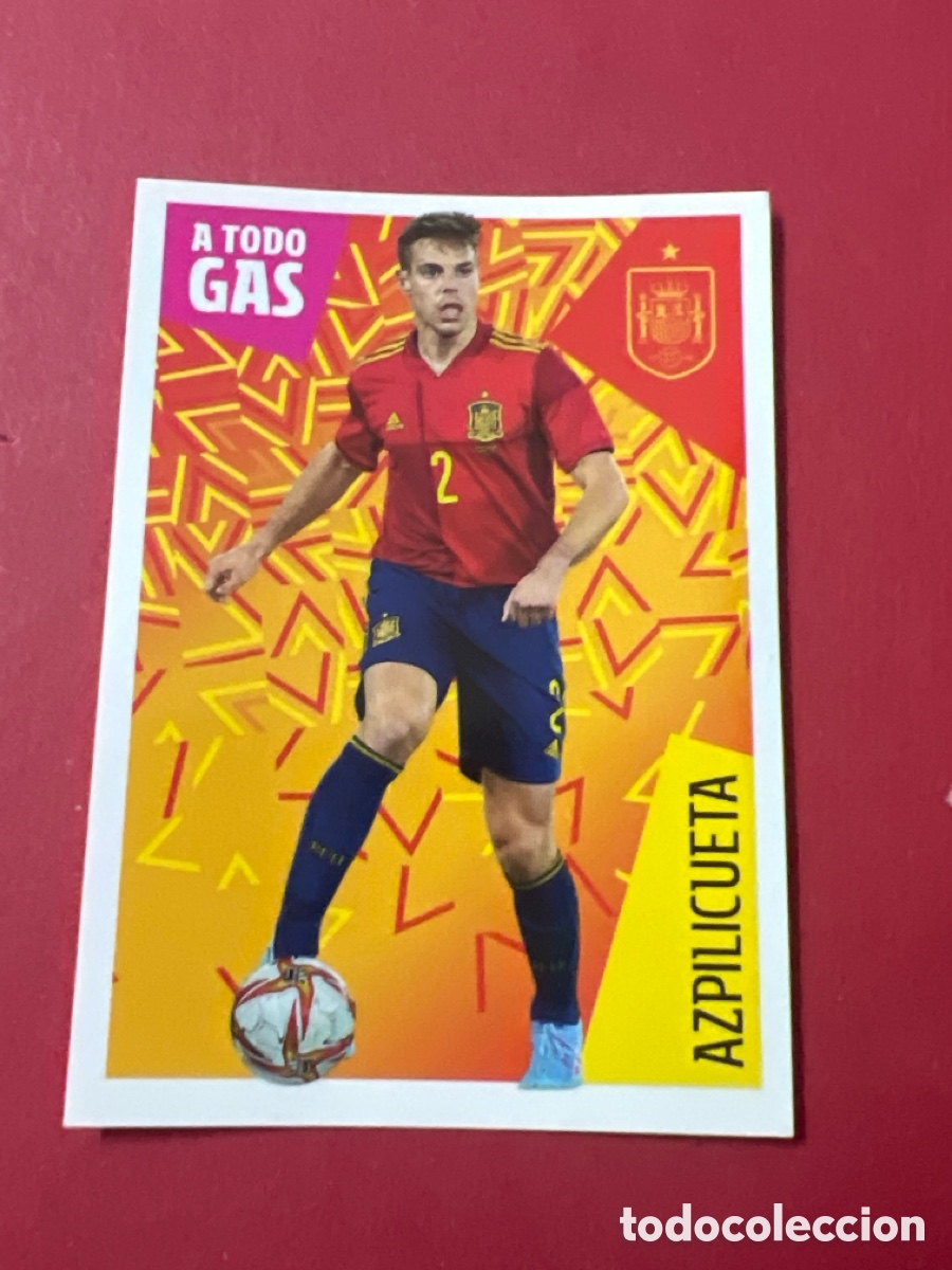 Cromos de f&uacute;tbol: 12 AZPILICUETA COLECCI&Oacute;N OFICIAL SELECCI&Oacute;N ESPA&Ntilde;OLA 2022 CARREFOUR PANINI LOS IDOLOS DE LA ROJA