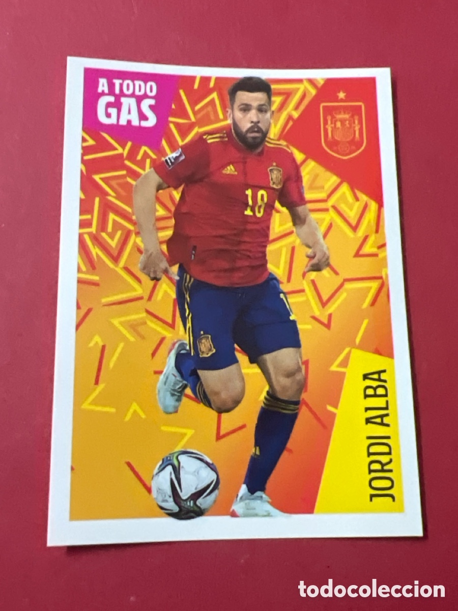 Cartes &agrave; collectionner de Football: C4573. PANINI LOS IDOLOS DE LA ROJA CRACKS MUNDIALES JORDI ALBA 13