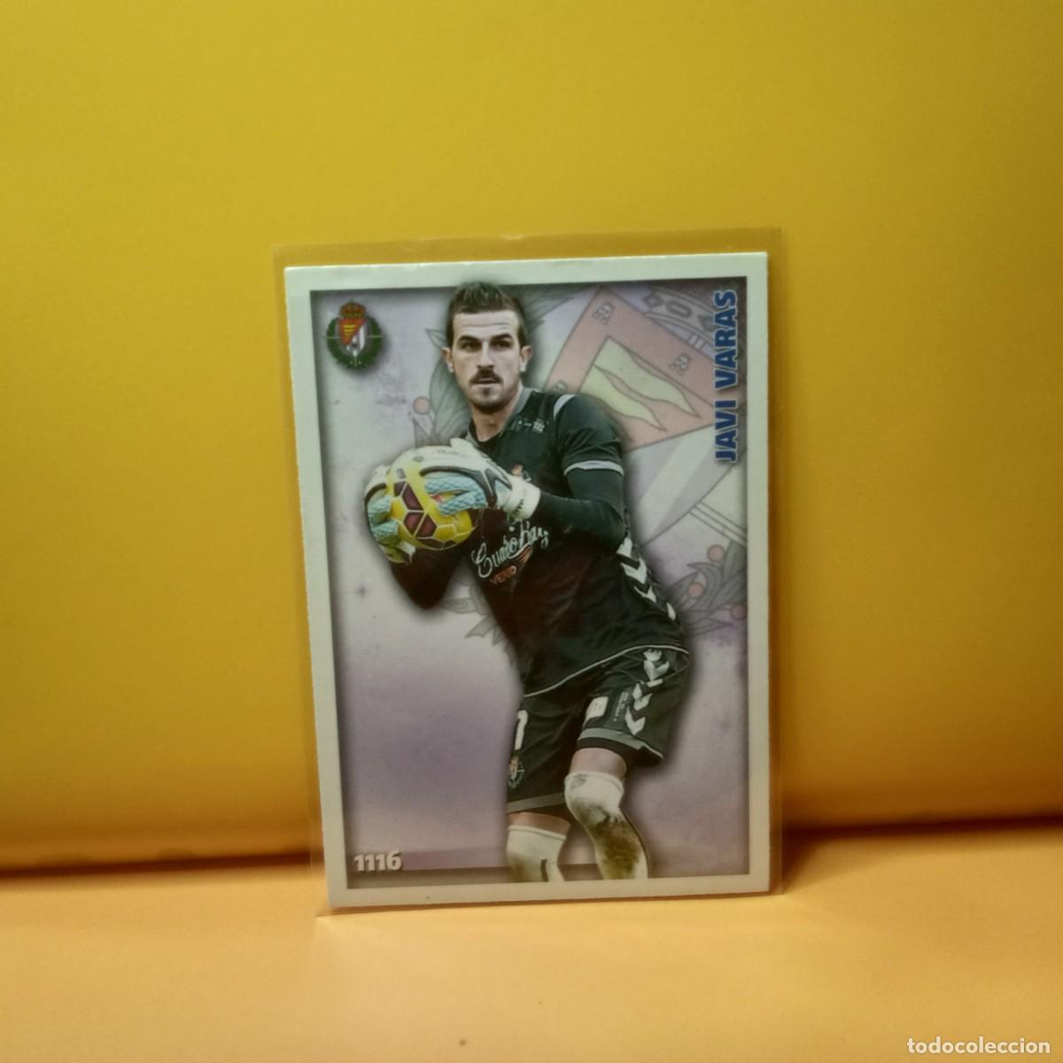 Cartes &agrave; collectionner de Football: MUNDICROMO 2014 2015 14 15 REAL VALLADOLID JAVI VARAS 1116 UH II