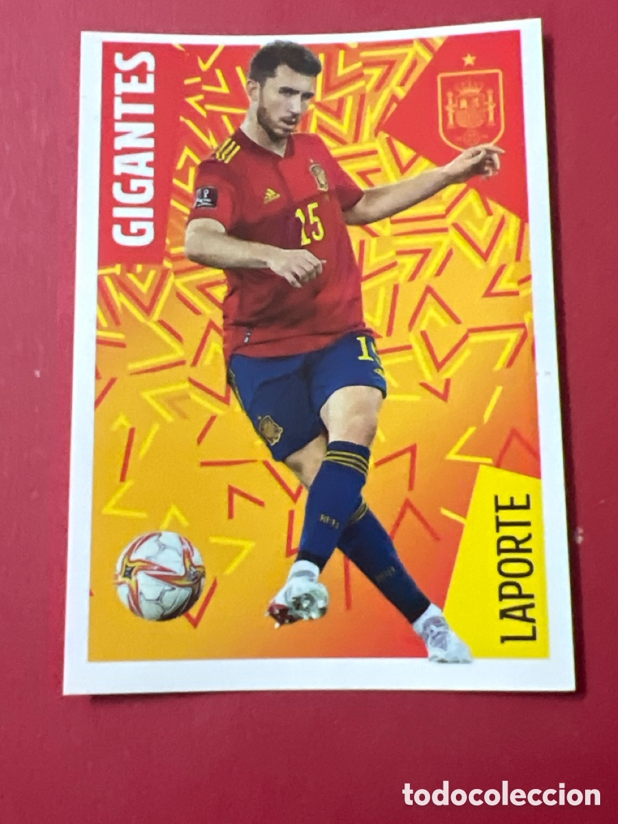 Cartes &agrave; collectionner de Football: C4578. N&ordm; 16 Laporte Espa&ntilde;a &Iacute;dolos de La Roja Carrefour F&uacute;tbol 2022