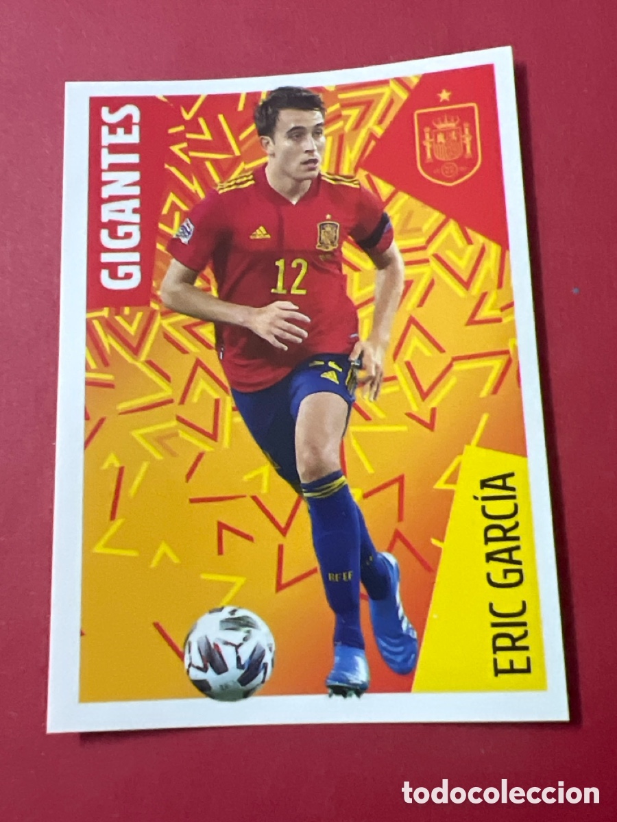 Cartes &agrave; collectionner de Football: C4579. N&ordm; 17 Eric Garc&iacute;a Espa&ntilde;a Carrefour Los &Iacute;dolos de la Roja 2022