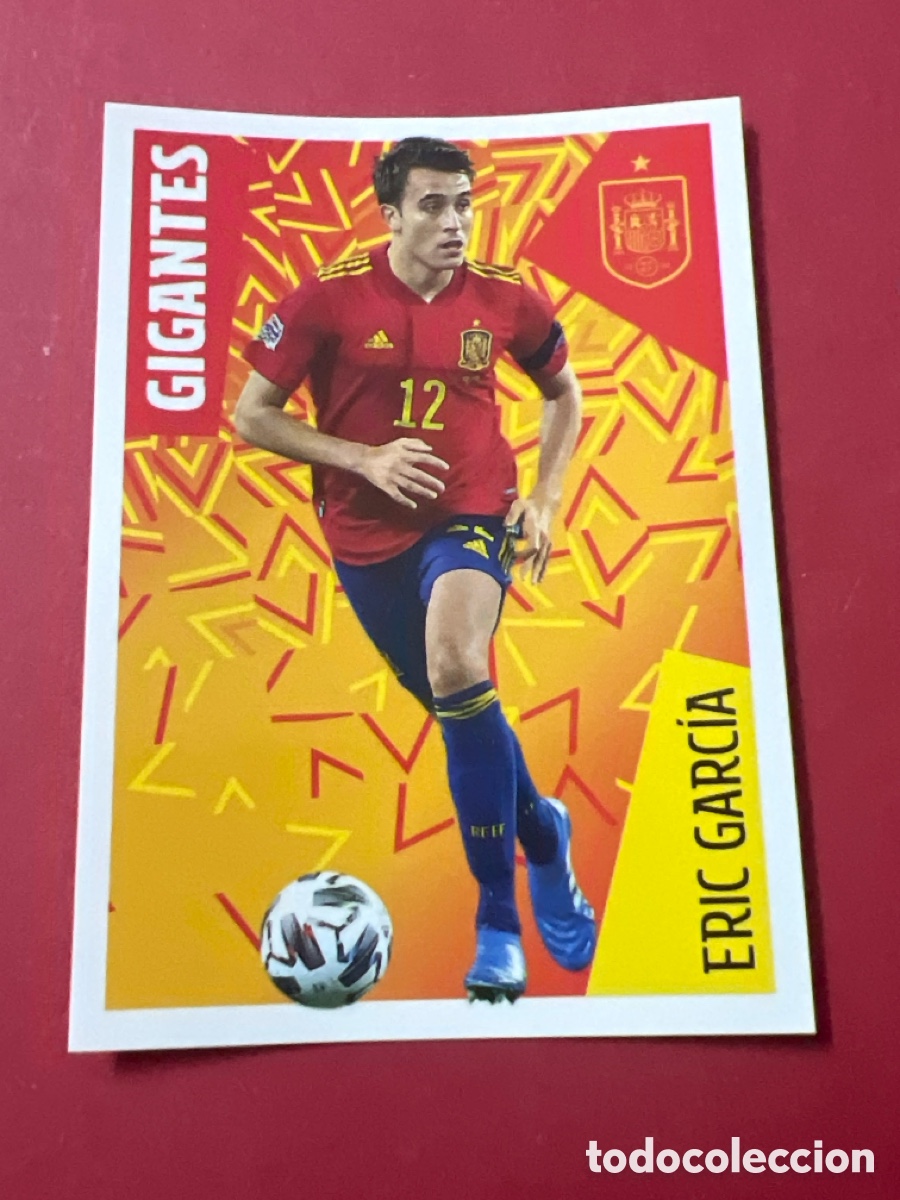 Cartes &agrave; collectionner de Football: C4580. N&ordm; 17 Eric Garc&iacute;a Espa&ntilde;a Carrefour Los &Iacute;dolos de la Roja 2022