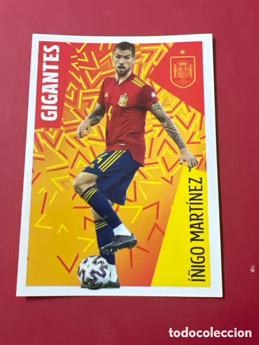 Cromos de f&uacute;tbol: C4582.. N&ordm; 18 &Iacute;&ntilde;igo Mart&iacute;nez Espa&ntilde;a Carrefour Los &Iacute;dolos de la Roja 2022