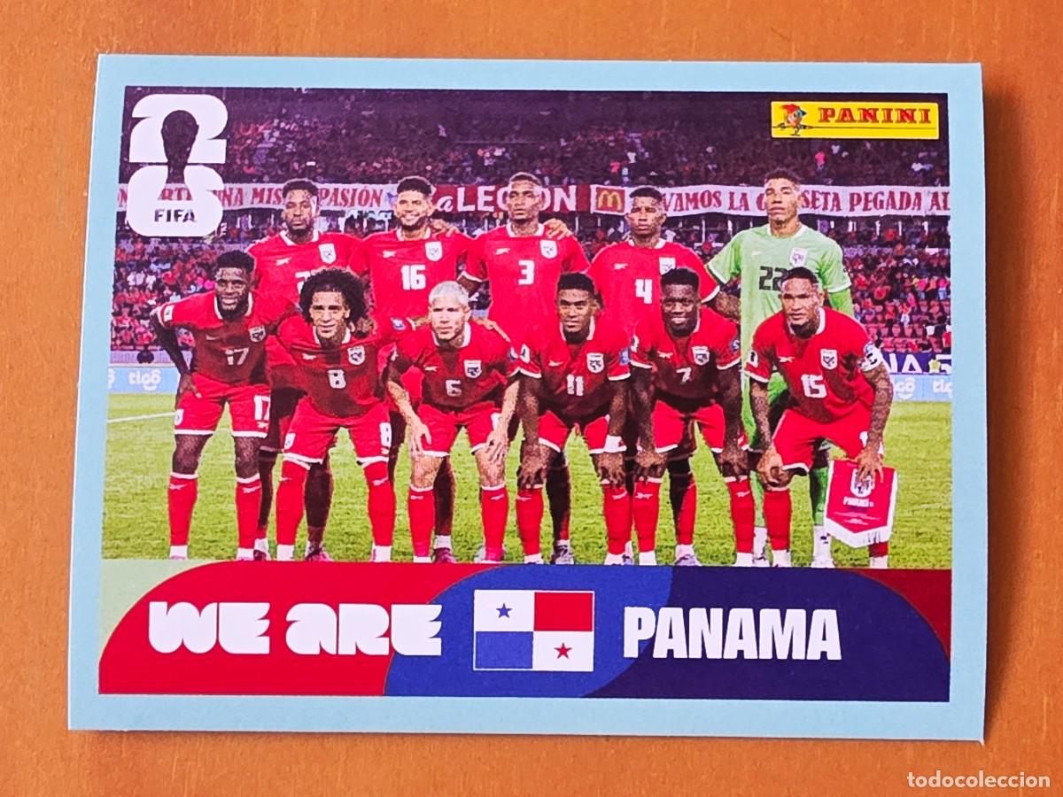 Cromos de F&uacute;tbol: PAN 13 Alineaci&oacute;n equipo plantilla, Panam&aacute;, Panini FIFA World Cup Mundial 2026 Sticker