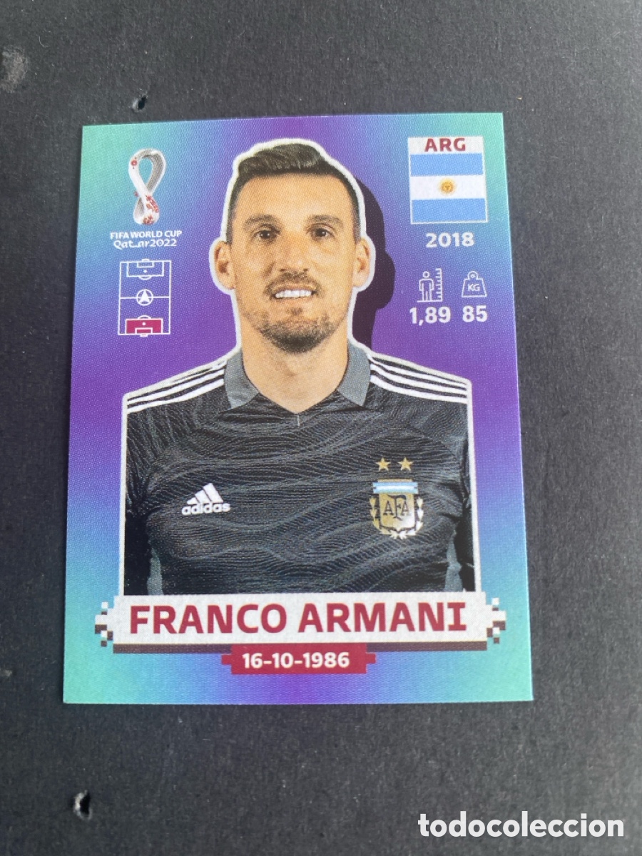Cromos de F&uacute;tbol: Cromo Mundial Qatar 2022 Argentina N*4
