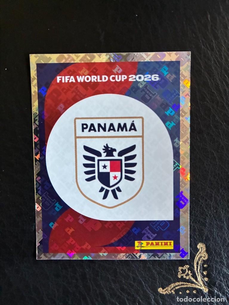 Cromos de F&uacute;tbol: PAN 1 PAN1 ESCUDO LOGO PANAMA FIFA WORLD CUP MUNDIAL 2026 26 PANINI