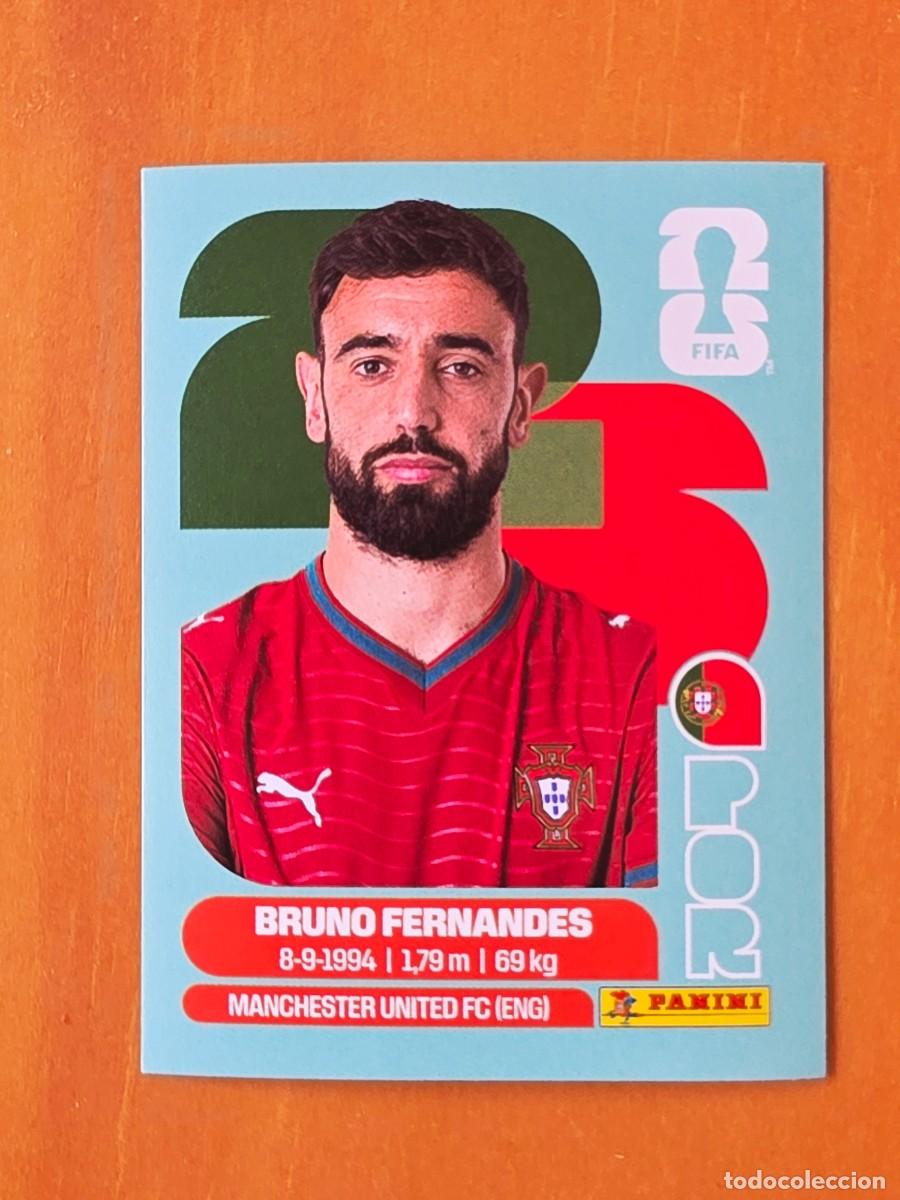 Cromos de F&uacute;tbol: POR 10 Bruno Fernandes, Portugal, Panini FIFA World Cup Mundial 2026 Sticker