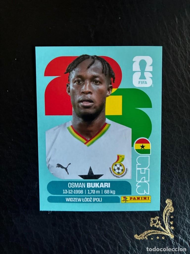 Cromos de F&uacute;tbol: GHA 19 OSMAN BUKARI GHA19 GHANA FIFA WORLD CUP MUNDIAL 2026 26 PANINI