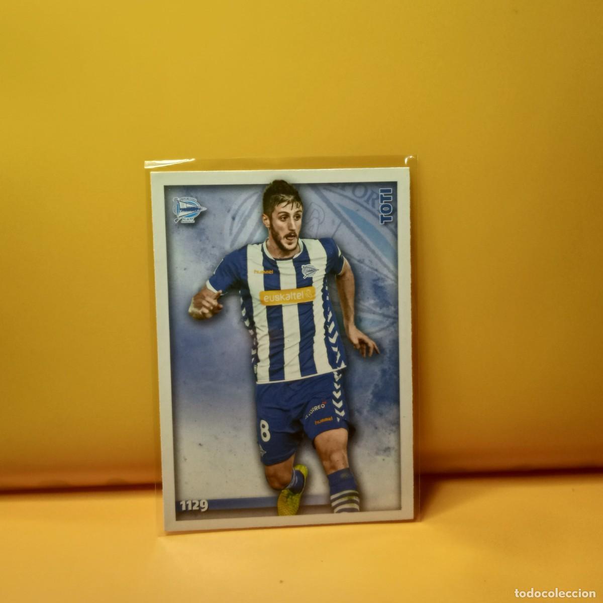 Cromos de F&uacute;tbol: MUNDICROMO 2014 2015 14 15 DEPORTIVO ALAV&Eacute;S TOTI 1129 UH II