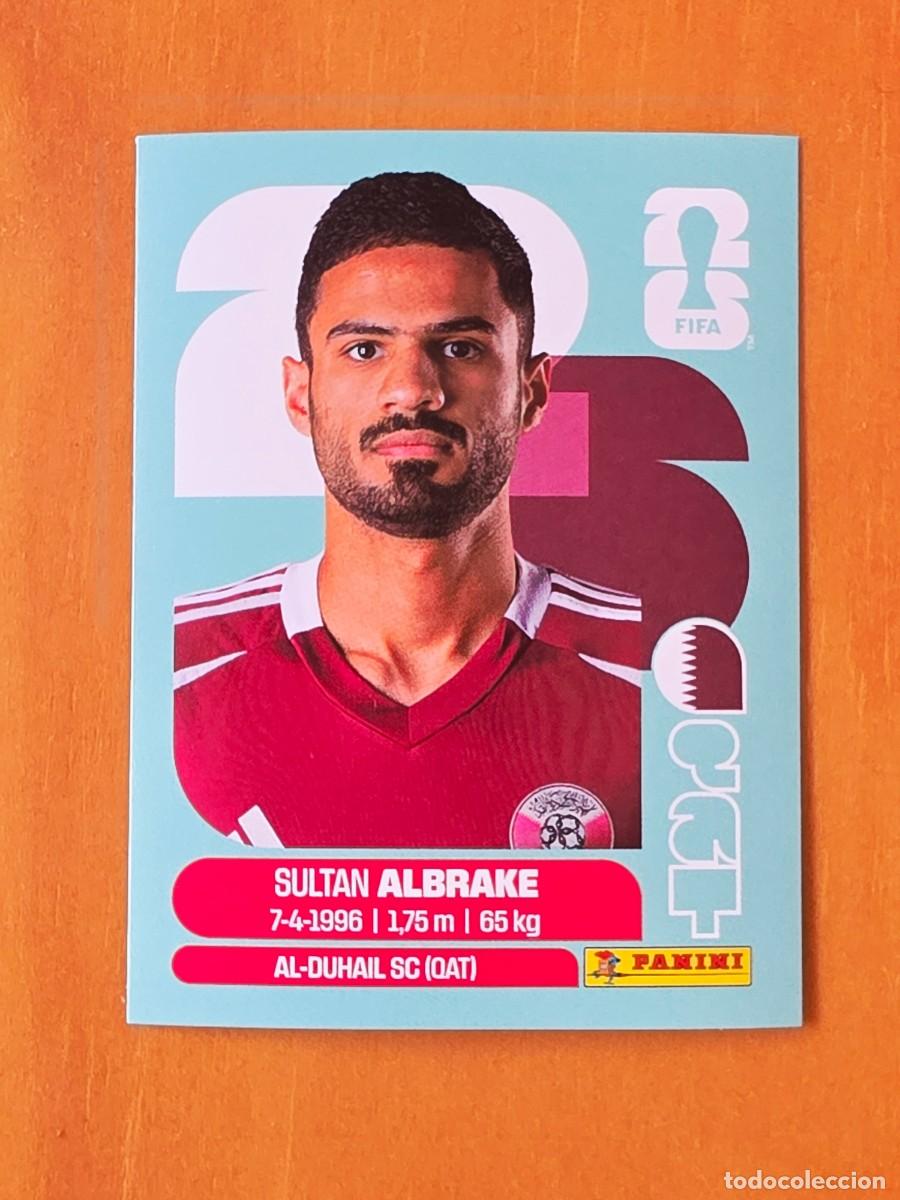 Figurine di Calcio: QAT 3 Sultan Albrake, Catar Qatar, Panini FIFA World Cup Mundial 2026 Sticker