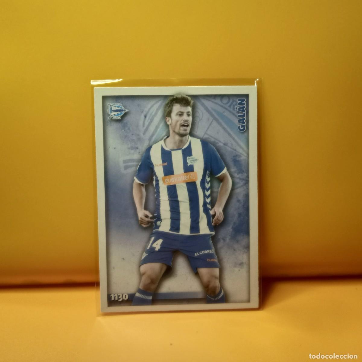 Cromos de F&uacute;tbol: MUNDICROMO 2014 2015 14 15 DEPORTIVO ALAV&Eacute;S GAL&Aacute;N 1130 UH II
