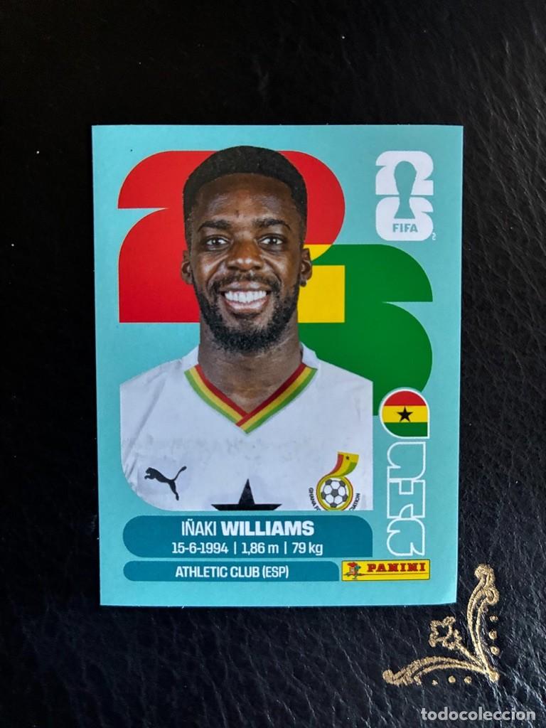 Figurine di Calcio: GHA 15 I&Ntilde;AKI WILLIAMS GHA15 GHANA FIFA WORLD CUP MUNDIAL 2026 26 PANINI