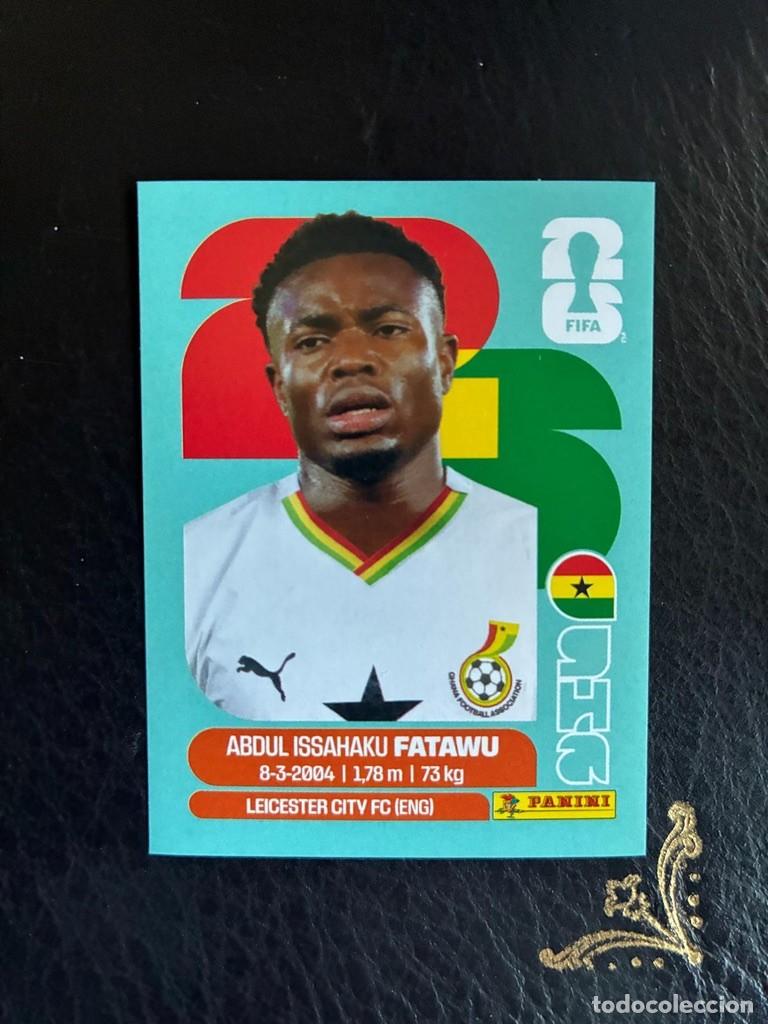 Cromos de F&uacute;tbol: GHA 9 ABDUL ISSAHAKU FATAWU GHA9 GHANA FIFA WORLD CUP MUNDIAL 2026 26 PANINI