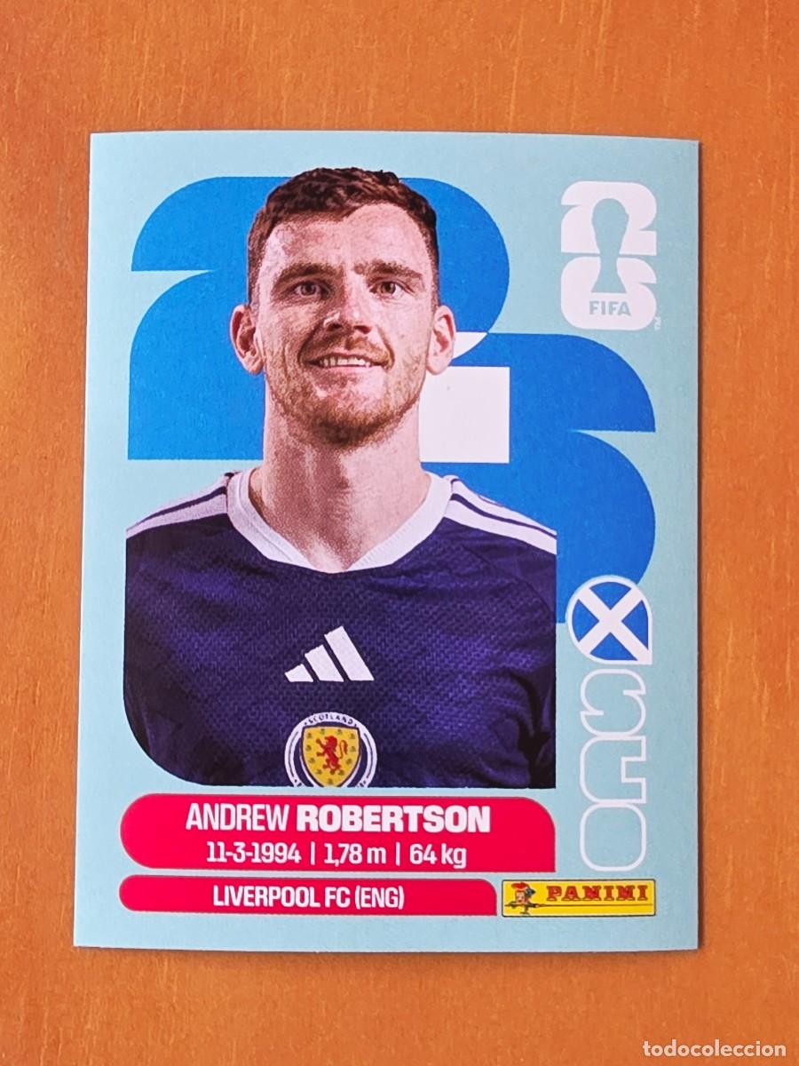 Cromos de F&uacute;tbol: SCO 6 Andrew Robertson, Escocia, Panini FIFA World Cup Mundial 2026 Sticker