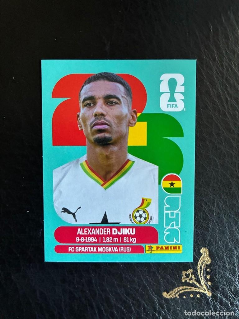 Cromos de F&uacute;tbol: GHA 6 ALEXANDER DJIKU GHA6 GHANA FIFA WORLD CUP MUNDIAL 2026 26 PANINI