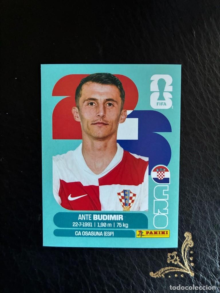 Cromos de F&uacute;tbol: CRO 18 ANTE BUDIMIR CRO18 CROACIA CROATIA FIFA WORLD CUP MUNDIAL 2026 26 PANINI