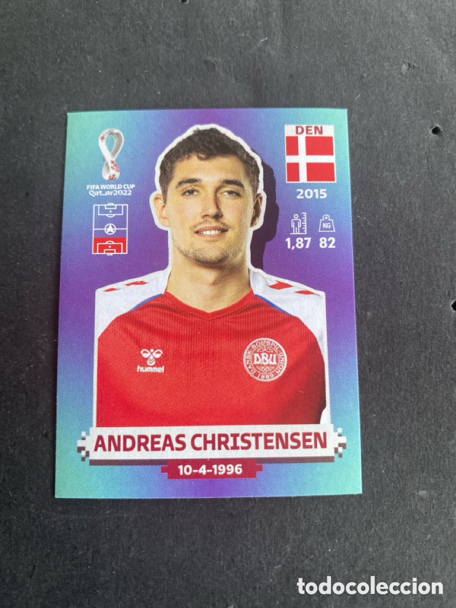 Cromos de F&uacute;tbol: Cromo Mundial Qatar 2022 Dinamarca N* 5
