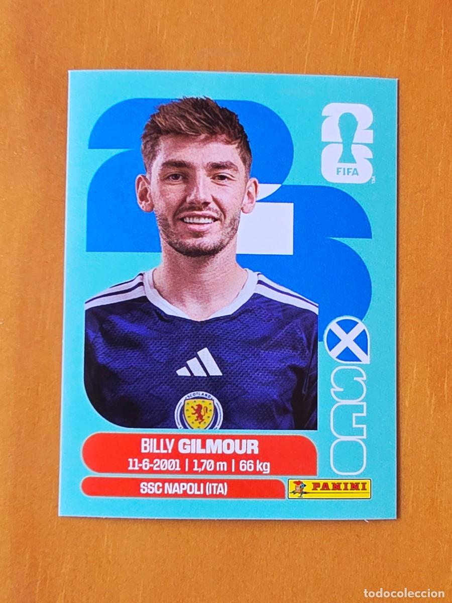 Cromos de F&uacute;tbol: SCO 12 Billy Gilmour, Escocia, Panini FIFA World Cup Mundial 2026 Sticker