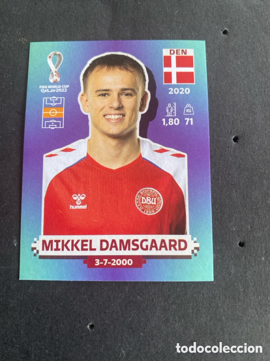 Cromos de F&uacute;tbol: Cromo Mundial Qatar 2022 Dinamarca N* 10
