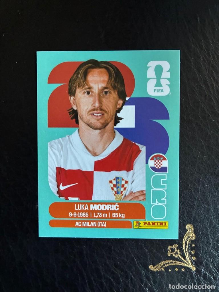 Cromos de F&uacute;tbol: CRO 9 LUKA MODRIC CRO9 CROACIA CROATIA FIFA WORLD CUP MUNDIAL 2026 26 PANINI