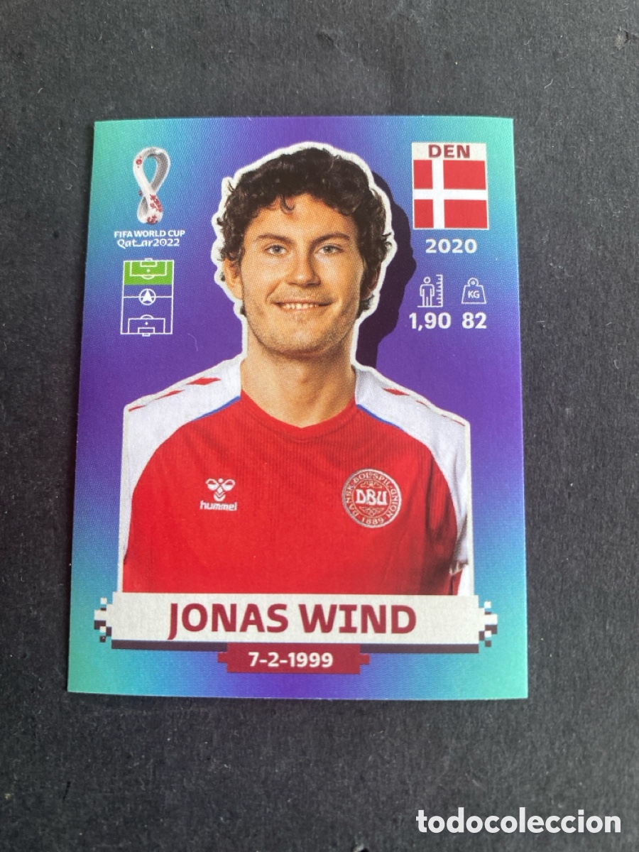 Cromos de F&uacute;tbol: Cromo Mundial Qatar 2022 Dinamarca N* 20