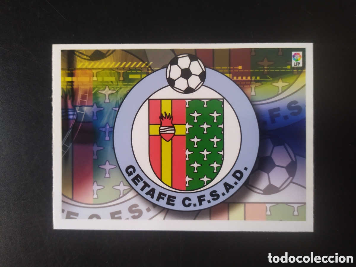 Cromos de F&uacute;tbol: Mundicromo ediciones estadio 2007 2008 07 08 escudo check list final n&deg; 145 Getafe