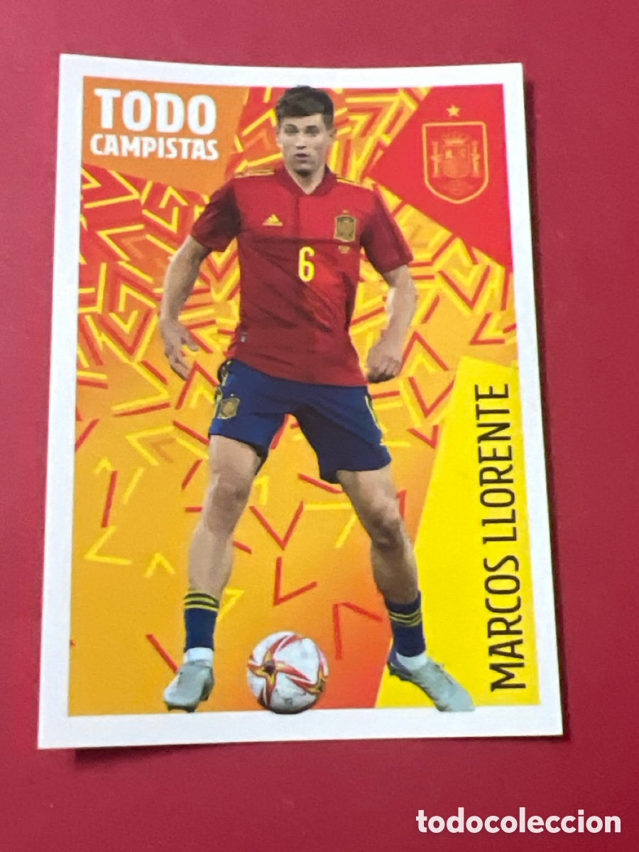 Cromos de F&uacute;tbol: C4594. N&ordm; 25 Marcos Llorente Espa&ntilde;a Carrefour Los &iacute;dolos de la Roja 2022