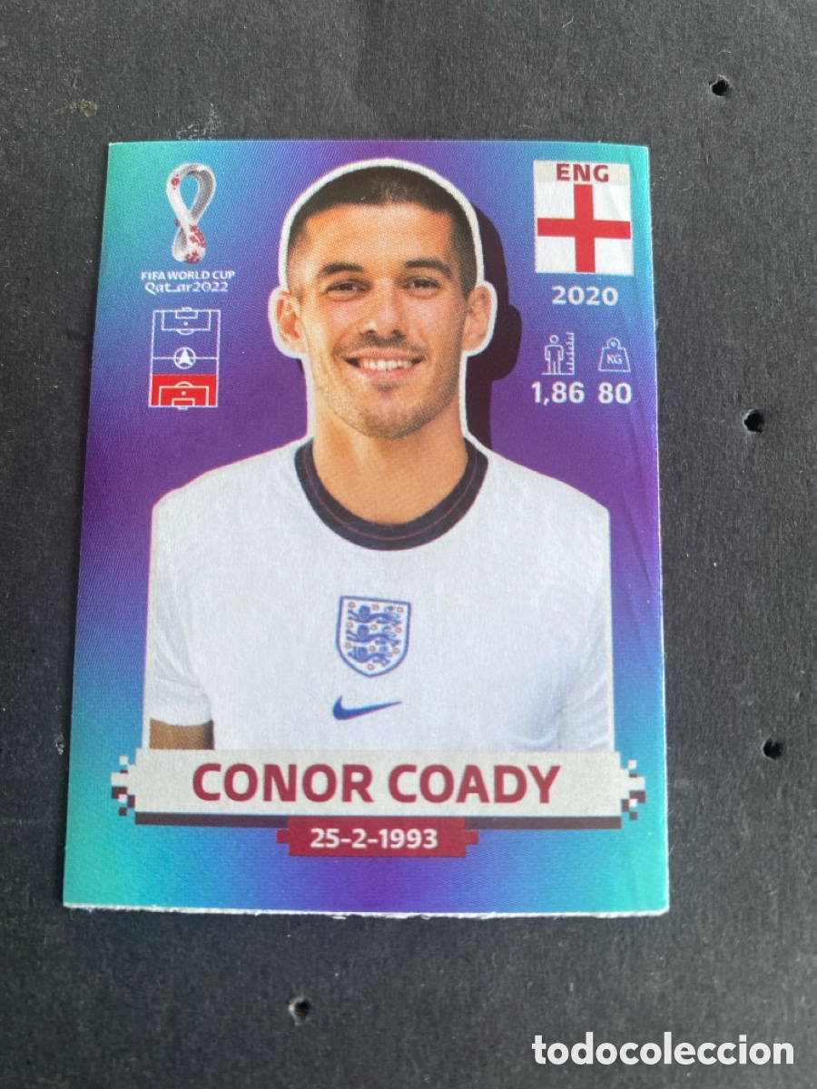 Football Stickers: Cromo Mundial Qatar 2022 Inglaterra N* 6
