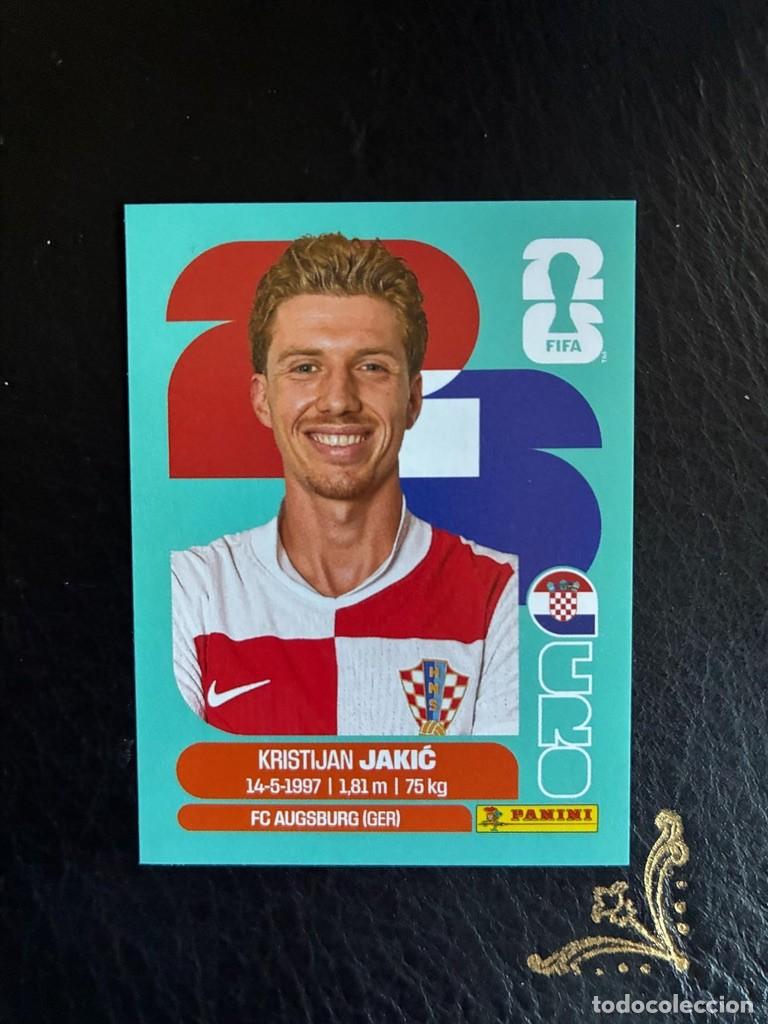 Football Stickers: CRO 8 KRISTIJAN JAKIC CRO8 CROACIA CROATIA FIFA WORLD CUP MUNDIAL 2026 26 PANINI