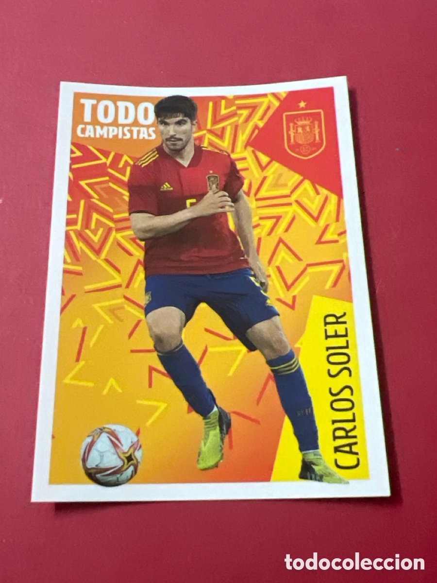 Cromos de F&uacute;tbol: C4603. N&ordm; 27 Carlos Soler Espa&ntilde;a Carrefour Los &Iacute;dolos de la Roja 2022