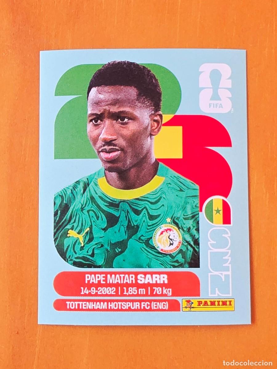 Cromos de F&uacute;tbol: SEN 10 Pape Matar Sarr, Senegal, Panini FIFA World Cup Mundial 2026 Sticker