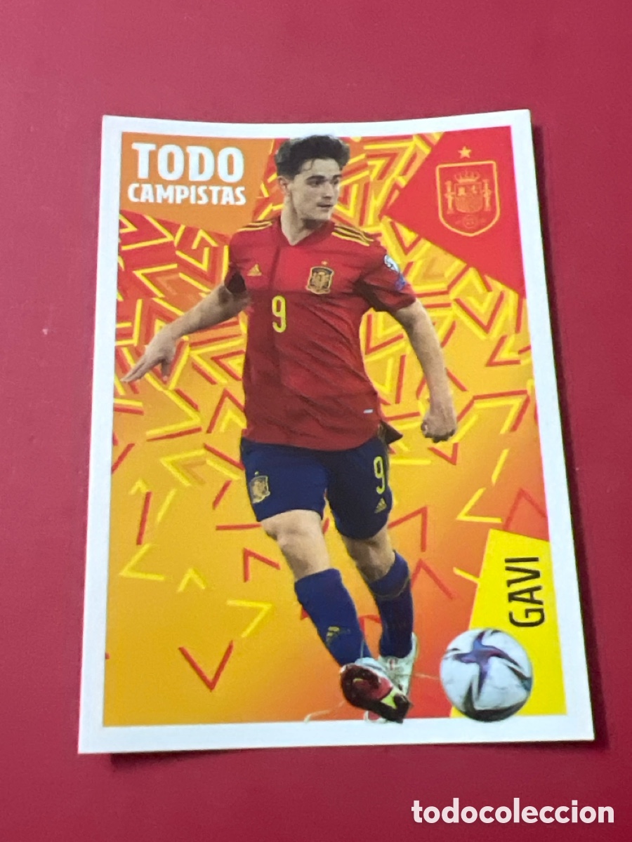 Cromos de F&uacute;tbol: C4607. 29 GAVI LOS IDOLOS DE LA ROJA ESPA&Ntilde;A CRACKS MUNDIALES 2022 PANINI