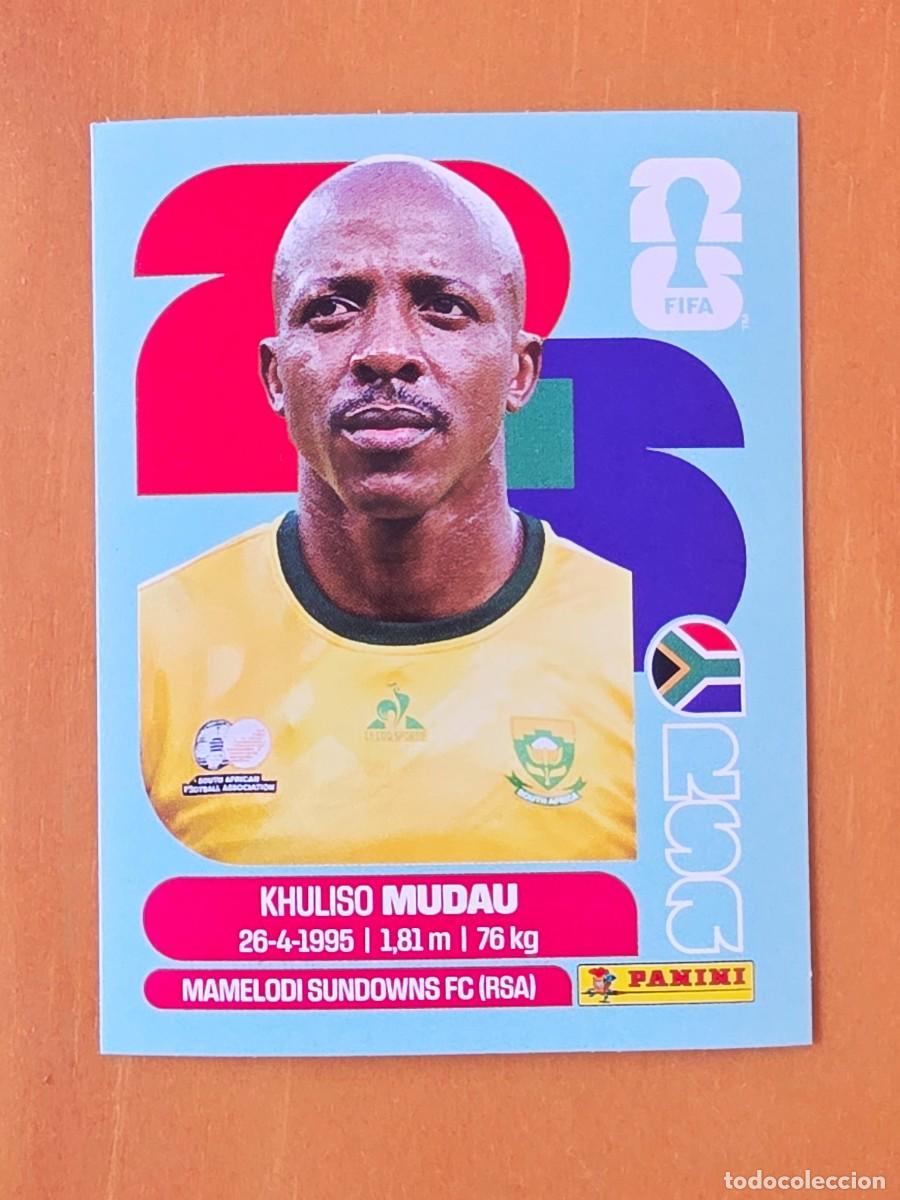Cromos de F&uacute;tbol: RSA 9 Khuliso Mudau, Sud&aacute;frica, Panini FIFA World Cup Mundial 2026 Sticker