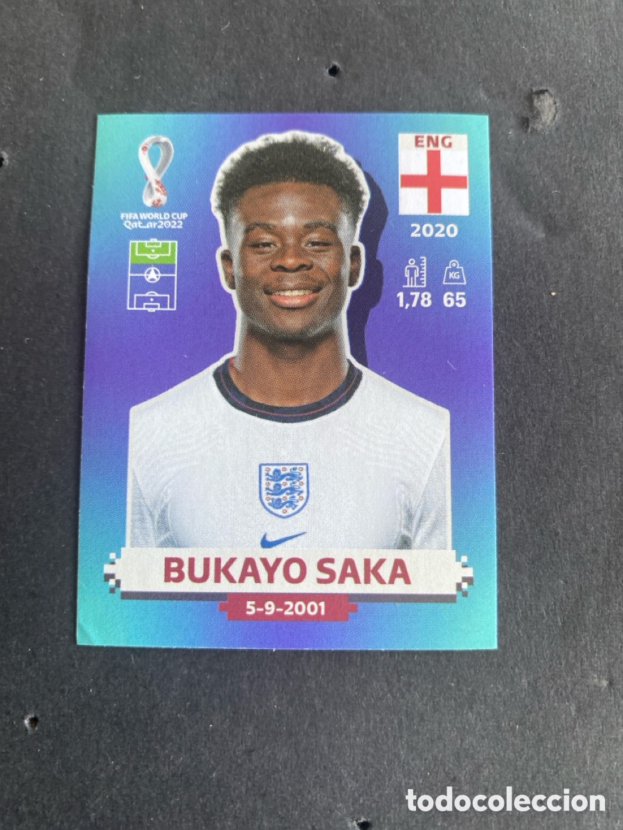 Cromos de F&uacute;tbol: Cromo Mundial Qatar 2022 Inglaterra N* 19