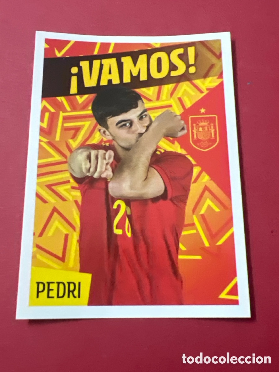 Cromos de F&uacute;tbol: C4608. 30 PEDRI LOS IDOLOS DE LA ROJA ESPA&Ntilde;A