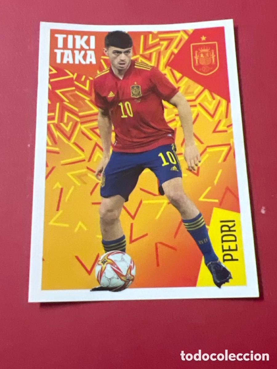 Cromos de F&uacute;tbol: C4609. 31 PEDRI COLECCI&Oacute;N OFICIAL SELECCI&Oacute;N ESPA&Ntilde;OLA 2022 CARREFOUR PANINI LOS IDOLOS DE LA ROJA