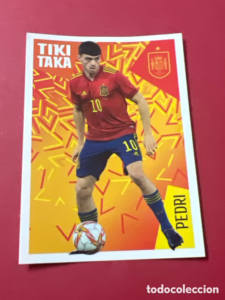 Cromos de F&uacute;tbol: C4610. 31 PEDRI COLECCI&Oacute;N OFICIAL SELECCI&Oacute;N ESPA&Ntilde;OLA 2022 CARREFOUR PANINI LOS IDOLOS DE LA ROJA
