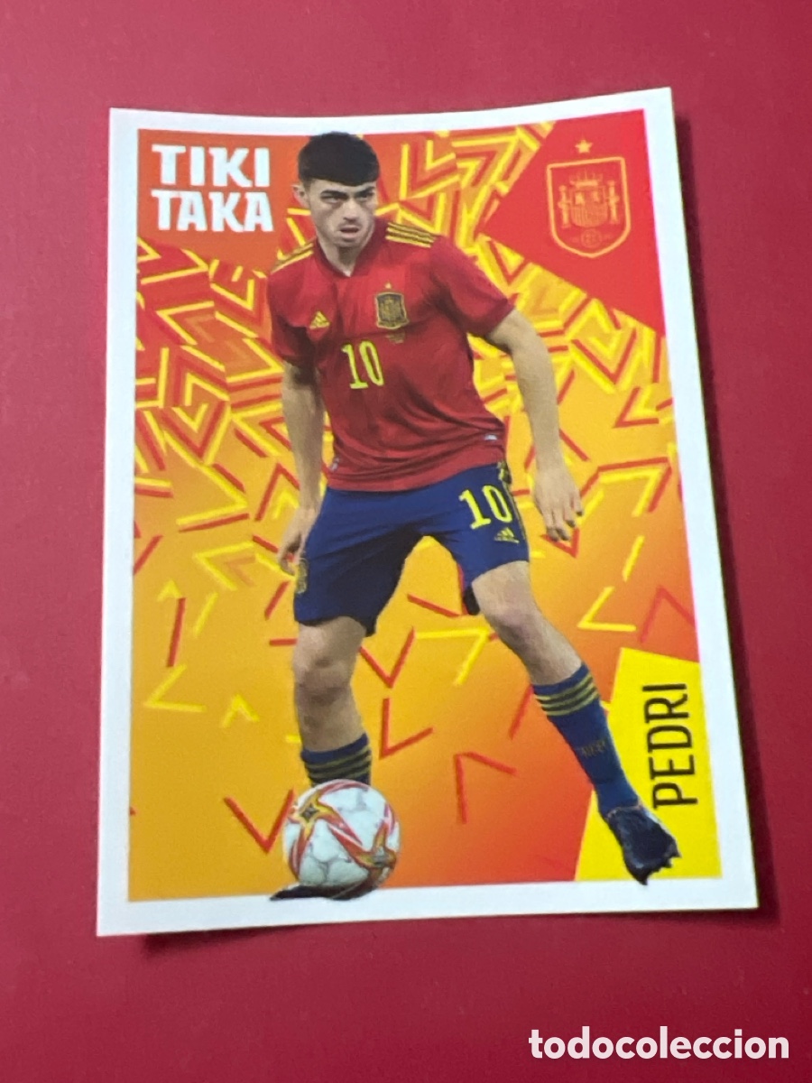 Cromos de F&uacute;tbol: C4611. 31 PEDRI COLECCI&Oacute;N OFICIAL SELECCI&Oacute;N ESPA&Ntilde;OLA 2022 CARREFOUR PANINI LOS IDOLOS DE LA ROJA