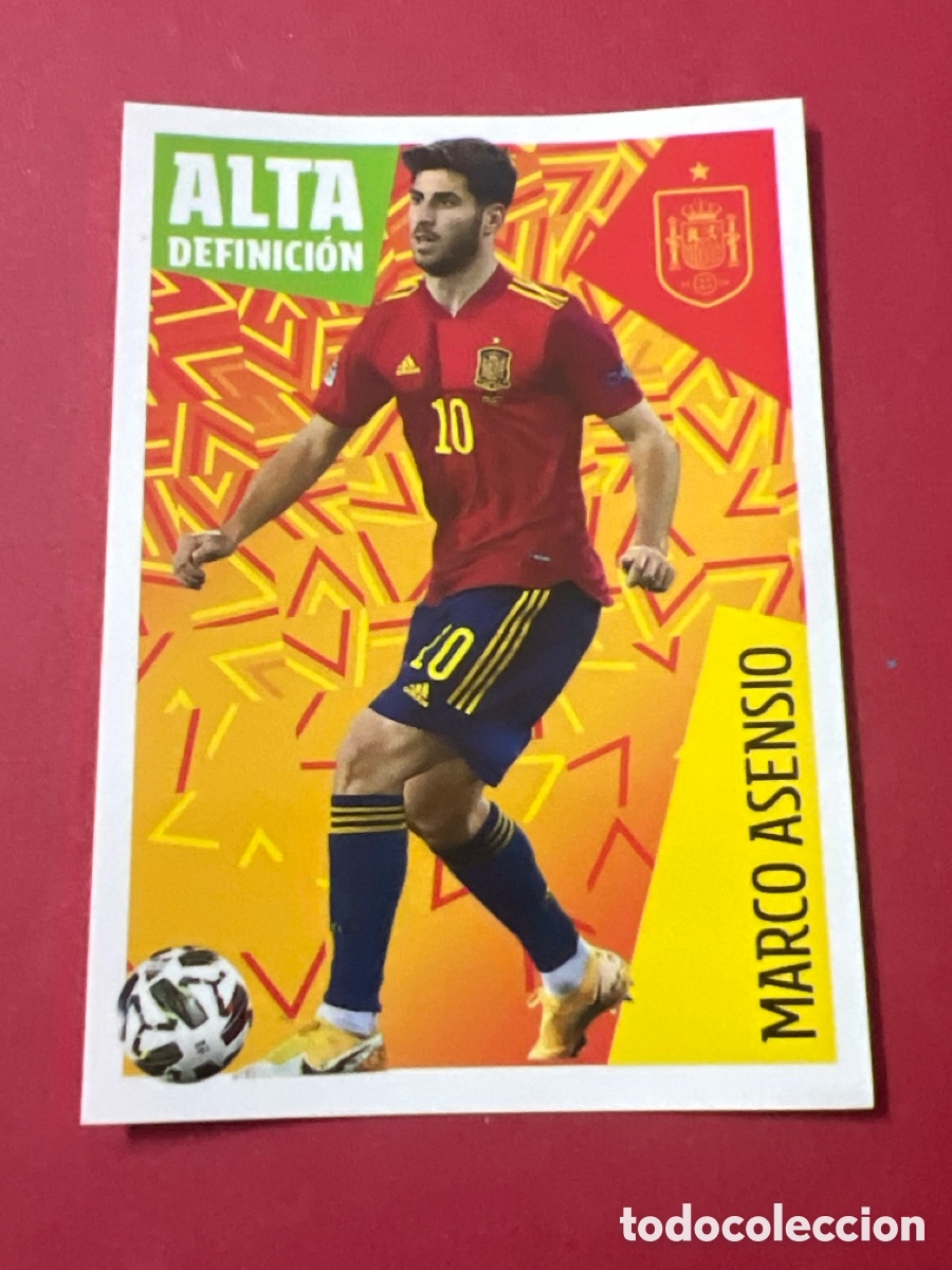 Football Stickers: C4612. N&ordm; 33 Marco Asensio Espa&ntilde;a Carrefour Los &Iacute;dolos de la Roja 2022