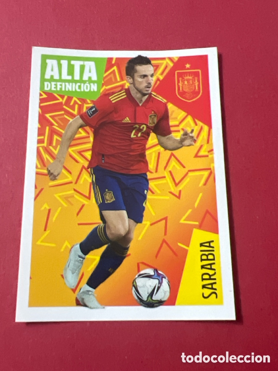 Cromos de F&uacute;tbol: C4615. N&ordm; 35 Sarabia Espa&ntilde;a Carrefour Los &Iacute;dolos de la Roja 2022