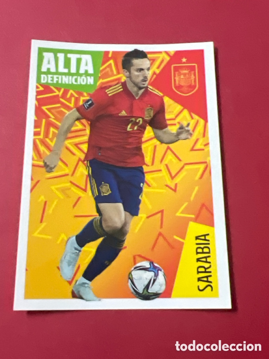 Cromos de F&uacute;tbol: C4616. N&ordm; 35 Sarabia Espa&ntilde;a Carrefour Los &Iacute;dolos de la Roja 2022