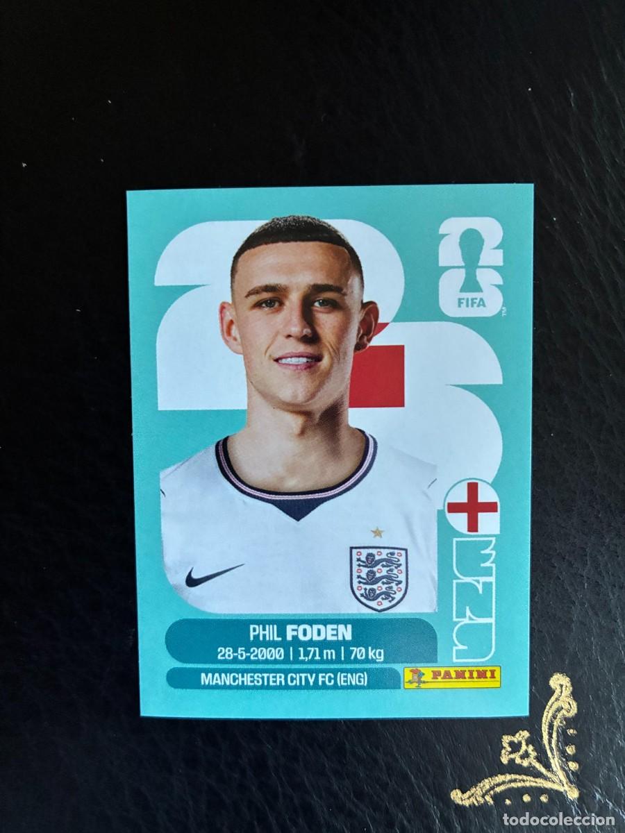 Cromos de F&uacute;tbol: ENG 16 PHIL PHODEN ENG16 ENGLAND INGLATERRA FIFA WORLD CUP MUNDIAL 2026 26 PANINI
