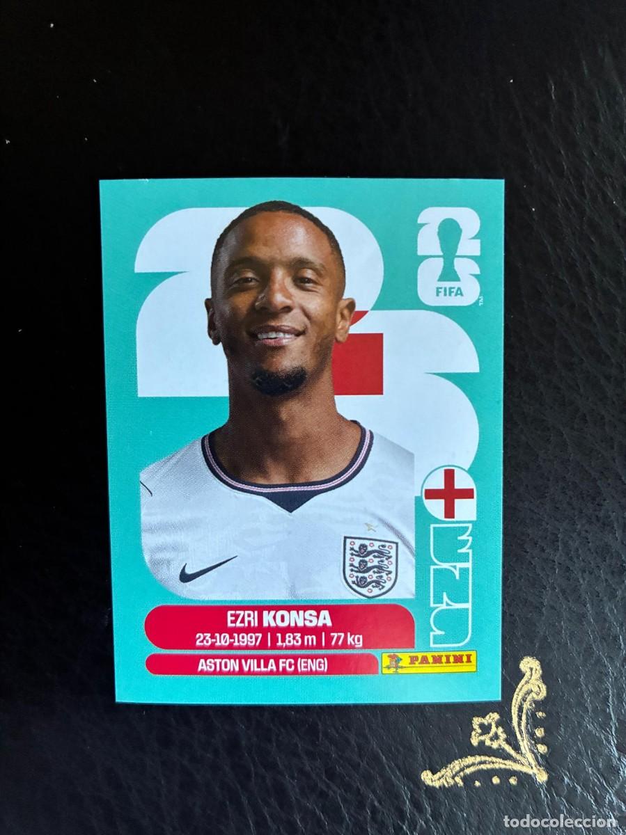Cromos de F&uacute;tbol: ENG 5 EZRI KONSA ENG5 ENGLAND INGLATERRA FIFA WORLD CUP MUNDIAL 2026 26 PANINI